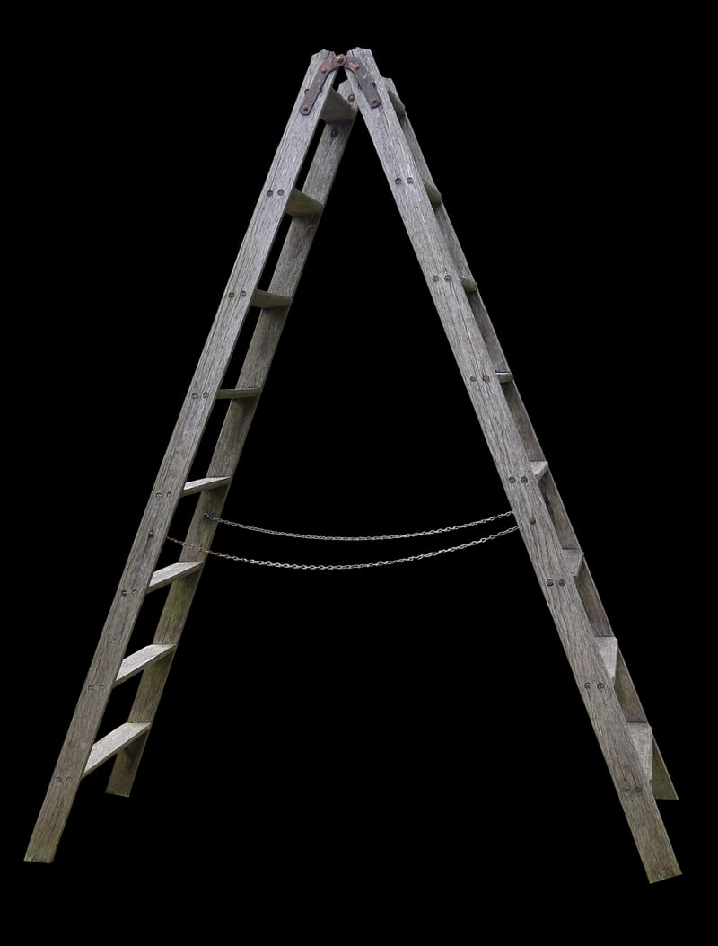 Ladder Planter Stand